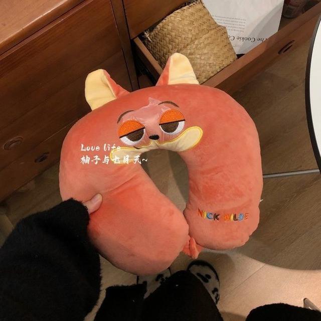 可愛動物方程式情侶U型枕(預購)