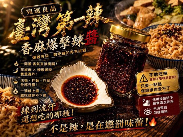 預購🌶【宛選良品｜臺灣第一辣】🌶