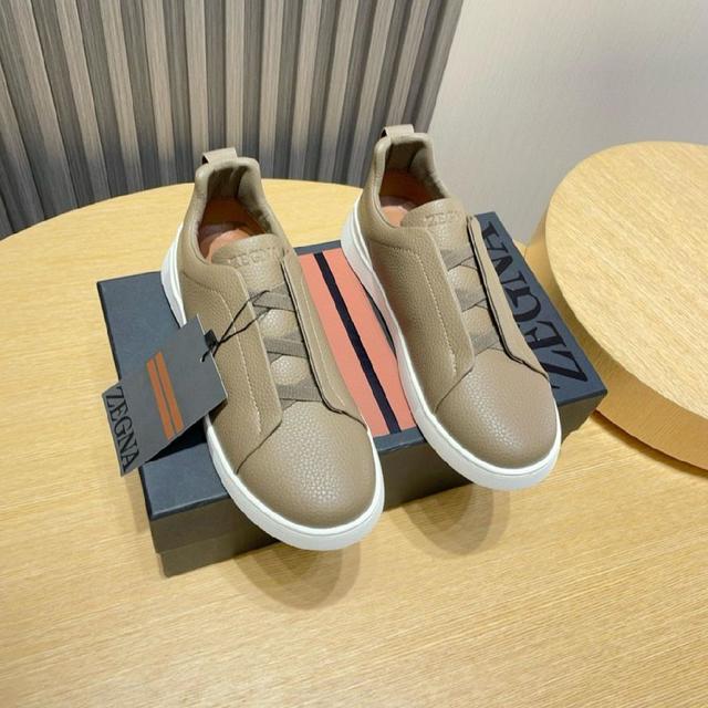 Zegna杰尼亚】专柜经典休闲鞋，以细节和创造力赢得