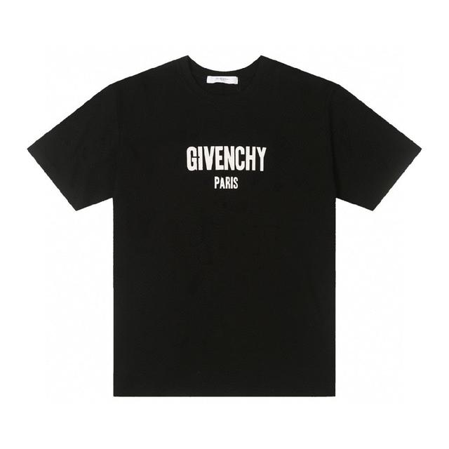 GIVENCHY*纪梵希 GIVENCHY*纪梵希烧花大破洞印花短袖T恤