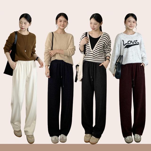 Catkaiser 柔暖鎖溫垂感直筒褲子【收單日3/5】