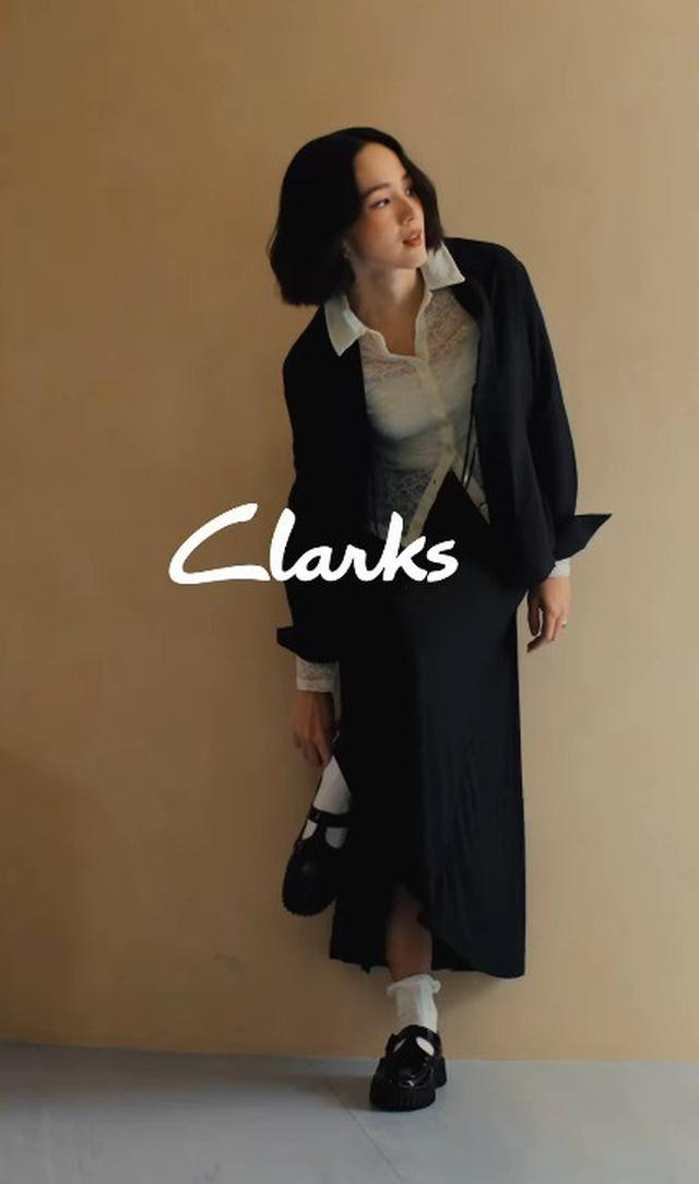 美國🇺🇸-Clarks復古漆皮厚底鞋-女款-有盒#09/05