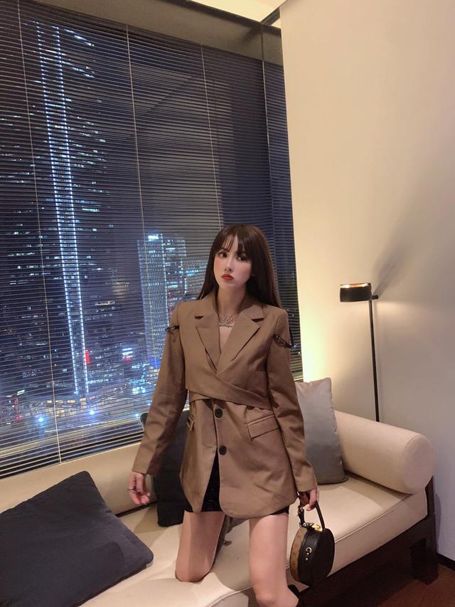 小香绑绳 西服 超有心机的一款外套