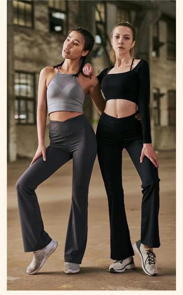 澳洲🇦🇺YPL let's all in 高彈塑形垂感微喇叭瑜伽褲石墨灰 #11/29