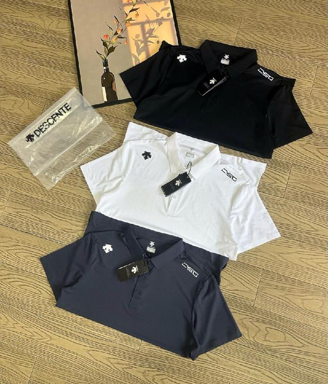 迪桑特DESCENTE短袖Polo衫冰丝速干专柜同款
