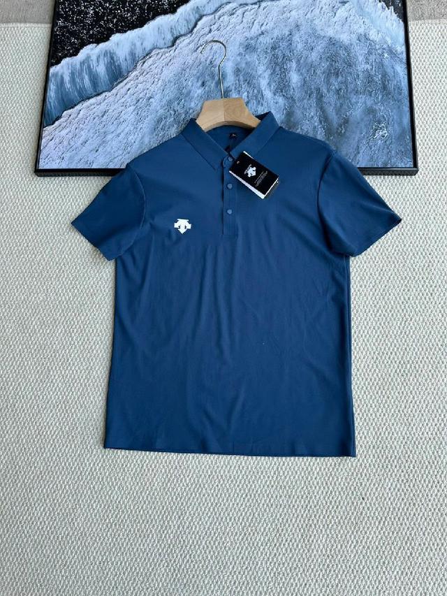 迪桑特夏季翻领短袖运动休闲POLO衫 —款型简约经典