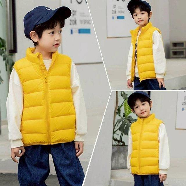 【預購商品】【1102結單】【批發】中大童 立領羽絨馬甲背心 251030-14