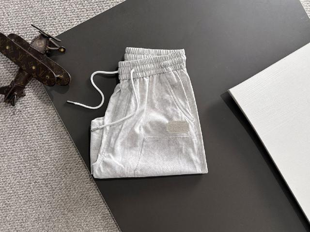 高端货 Dior 2025春夏新款松紧带休闲短裤，专柜定制