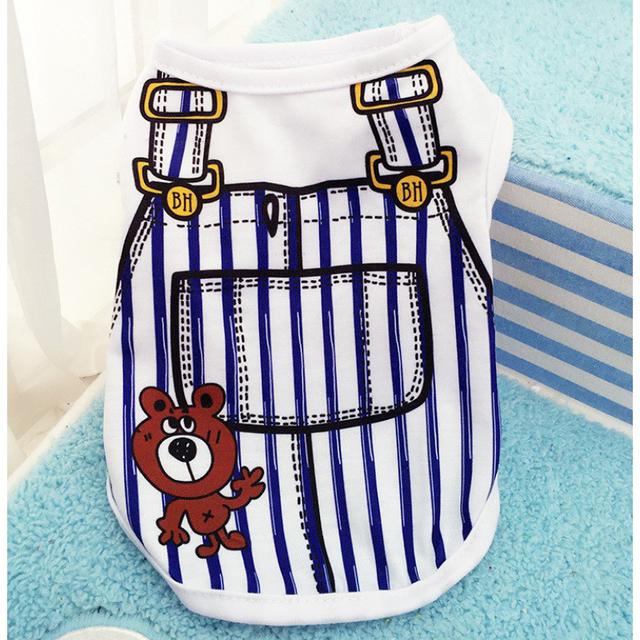 寵物春夏裝小貓背心狗狗貓咪衣服狗衣服網眼泰迪比熊博美服飾用品