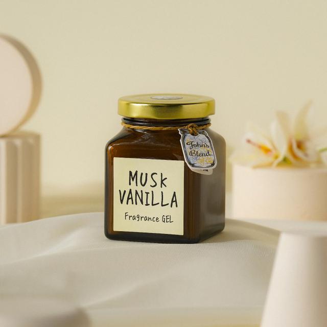 日本 John’s Blend 室內居家香氛膏135g 香草麝香 Vanilla Musk