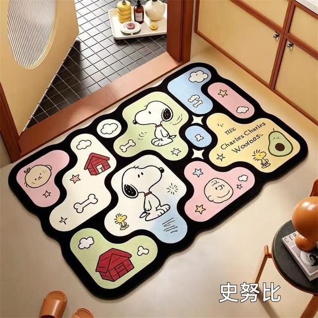 【預購商品】【0807結單】【批發】卡通異形吸水地墊 260805-11