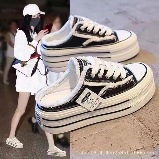 【預購商品】【0430結單】【批發】百搭厚底懶人半拖 240427-31