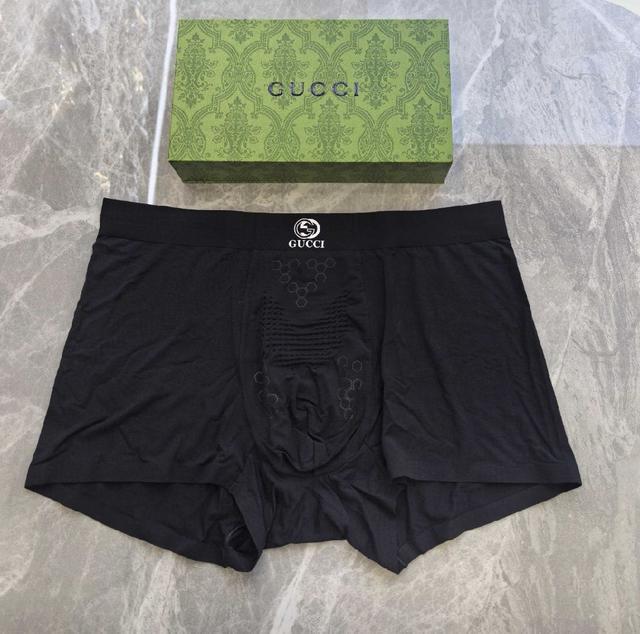 古驰Gucci     系列平角内裤（1盒3条）~原单品质！