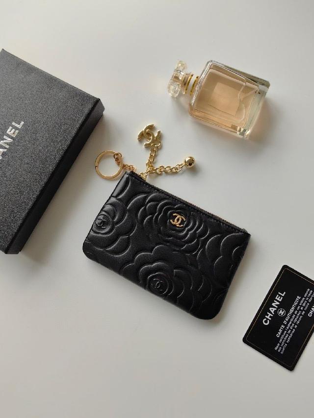 香奈儿卡包❤零钱包️❤️里外全皮 专柜款式 做工细节无可挑剔