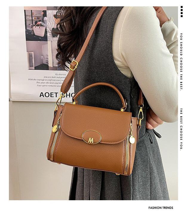 【預購商品】【0227結單】【批發】復古小眾皮革斜挎包 260225-16