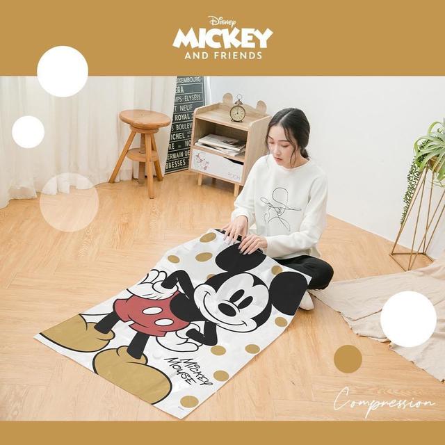 【預購商品】【0127結單】【批發】正版授權 Disney迪士尼 復古米奇真空壓縮袋9件組