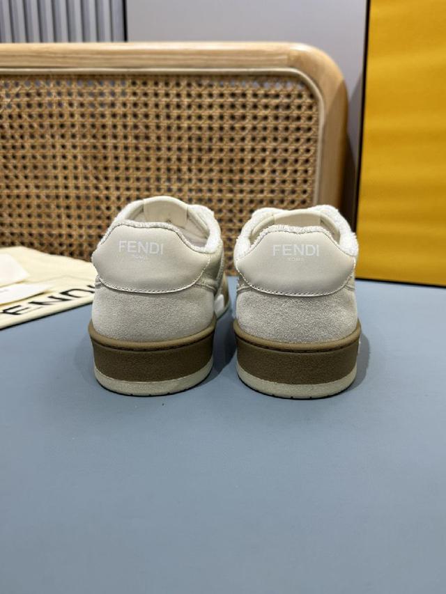 顶级代购版本FD芬迪新品match系列情侣款运动鞋