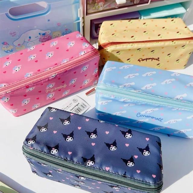 日系可愛三麗鷗大容量收納筆袋(預購)