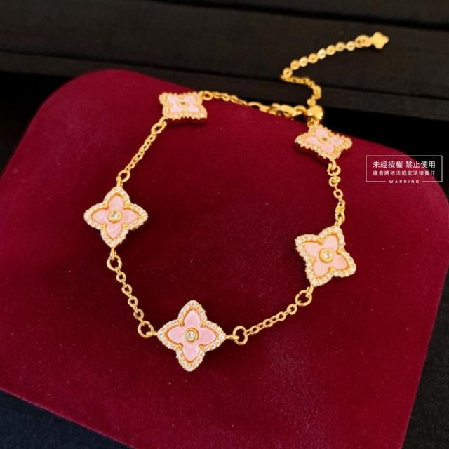 法式復古幸運四葉草手鍊#03/05