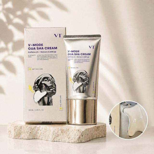 韓國 VT V-MODE 緊緻刮痧按摩霜120ml