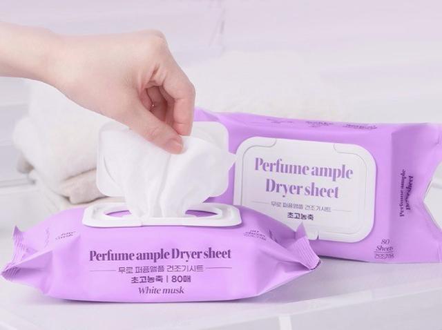 韓國 MURO 白麝香香氛烘衣紙80入