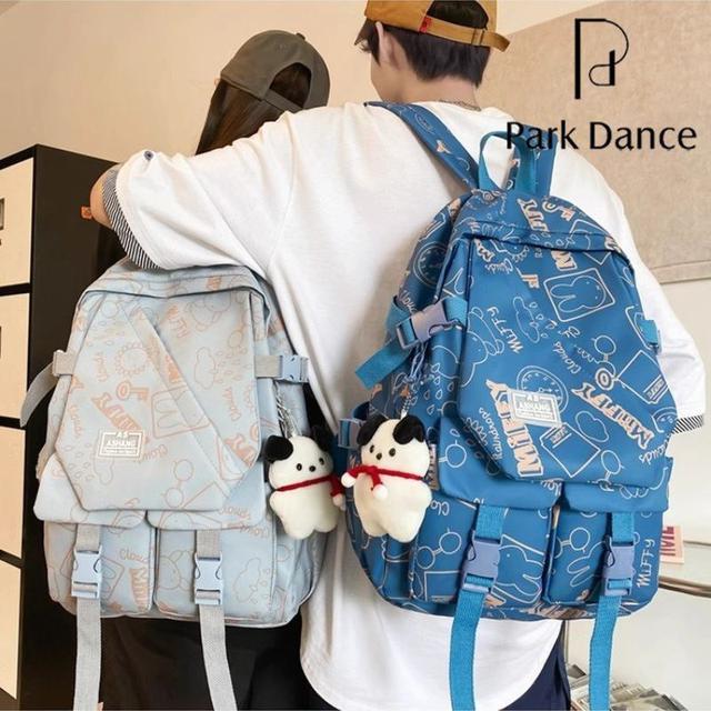 PARK DANCE日系米菲兔塗鴉大容量後背包(預購)