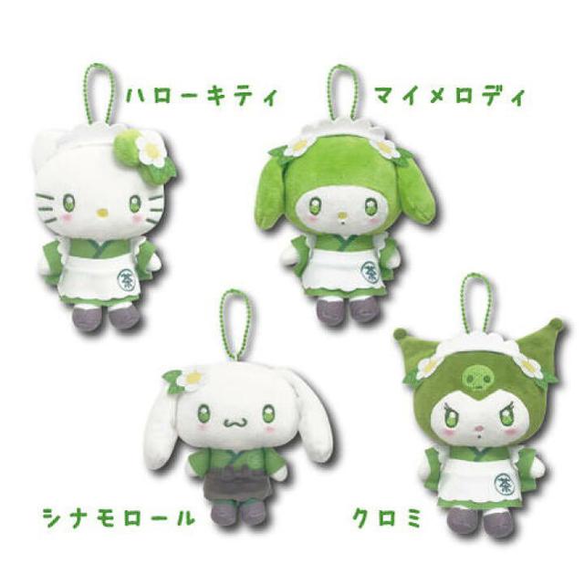 Sanrio 三麗鷗正版抹茶迷你拉鍊收納包#11/18