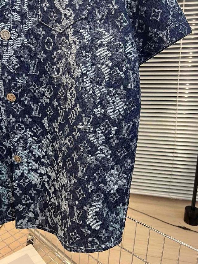 版型；宽松 面料：提花牛仔