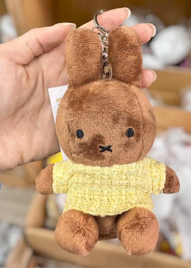 韓國 Miffy米菲兔 粗花毛呢上衣 玩偶吊飾鑰匙圈 (共2款)#05/19中午12點