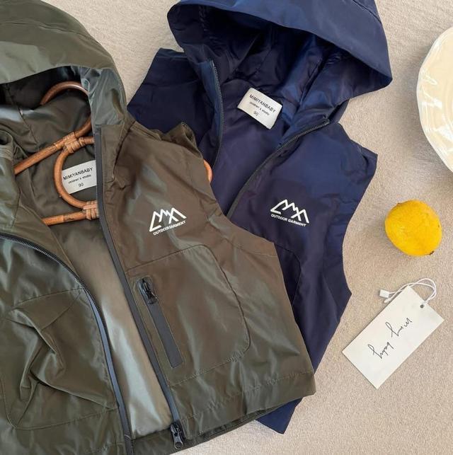 K1399-親子款2025兒童防風連帽背心