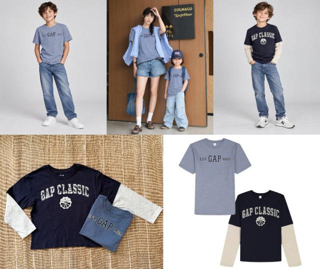 有單就下~🇨🇦 GAP 經典大LOGO短T＋長袖棒球T上衣｜超值2件組#售完關團