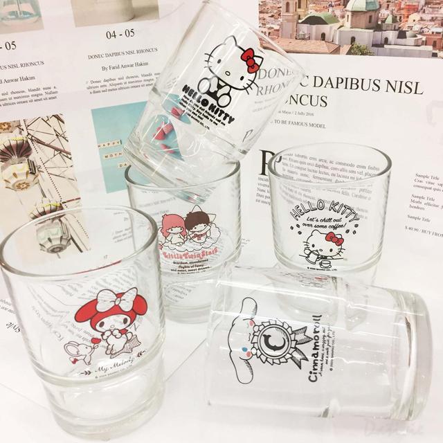 現貨~ 疊疊玻璃杯 240ml-三麗鷗 Sanrio 正版授權