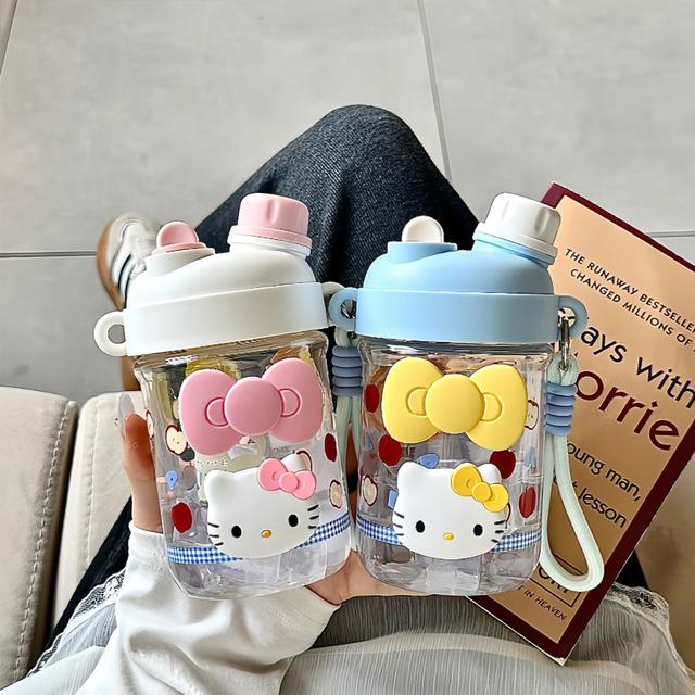 新款KITTY高顏值吸管杯(預購)
