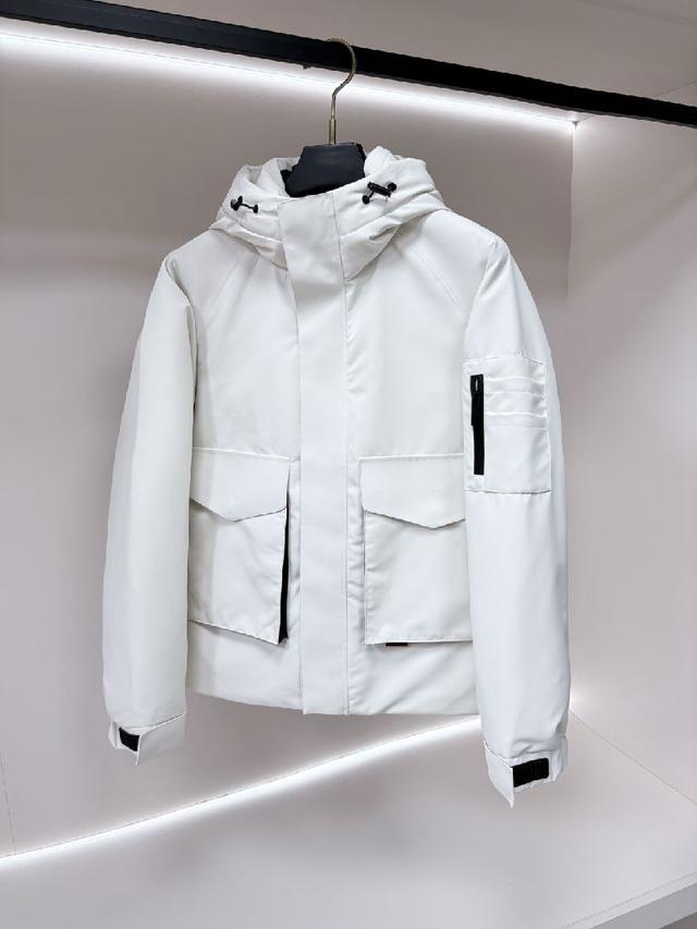 Loro Piana诺悠翩雅 连帽羊毛混纺羽绒夹克.更多细节展示.H9650