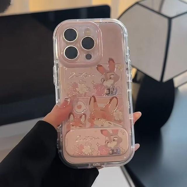 新款尼克朱迪透明羽紗泡芙手機殼(預購)