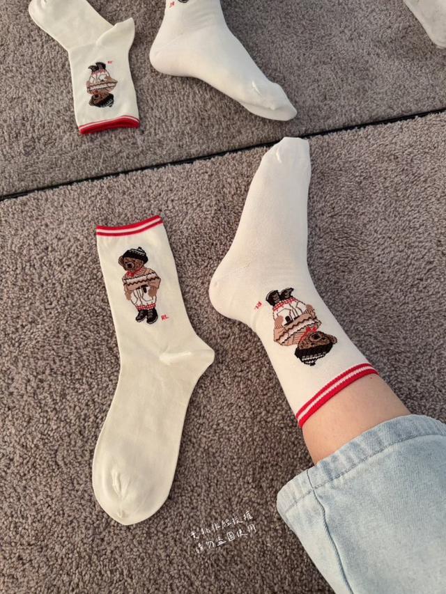 🇺🇸美國 Polo Ralph Lauren 🐻熊女成人3入組襪子#限量商品有單就下售完為止