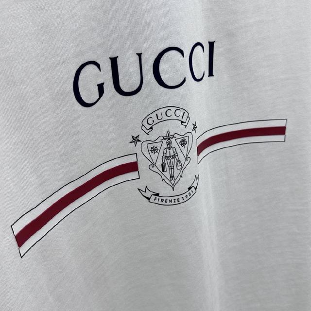 Gucci·古驰 2025FW春夏新品圆领打底外穿T恤，立体感