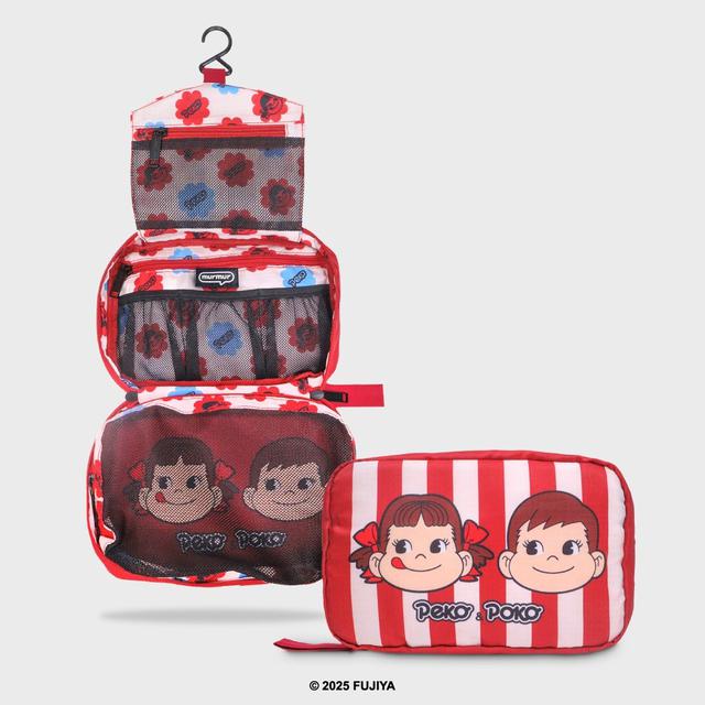 〔預購〕日系不二家多功能折疊化妝包  SZ328