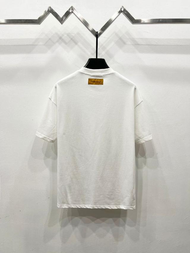 路易威登LV25FW暗纹老花满印浮雕logo针织短袖圆领毛