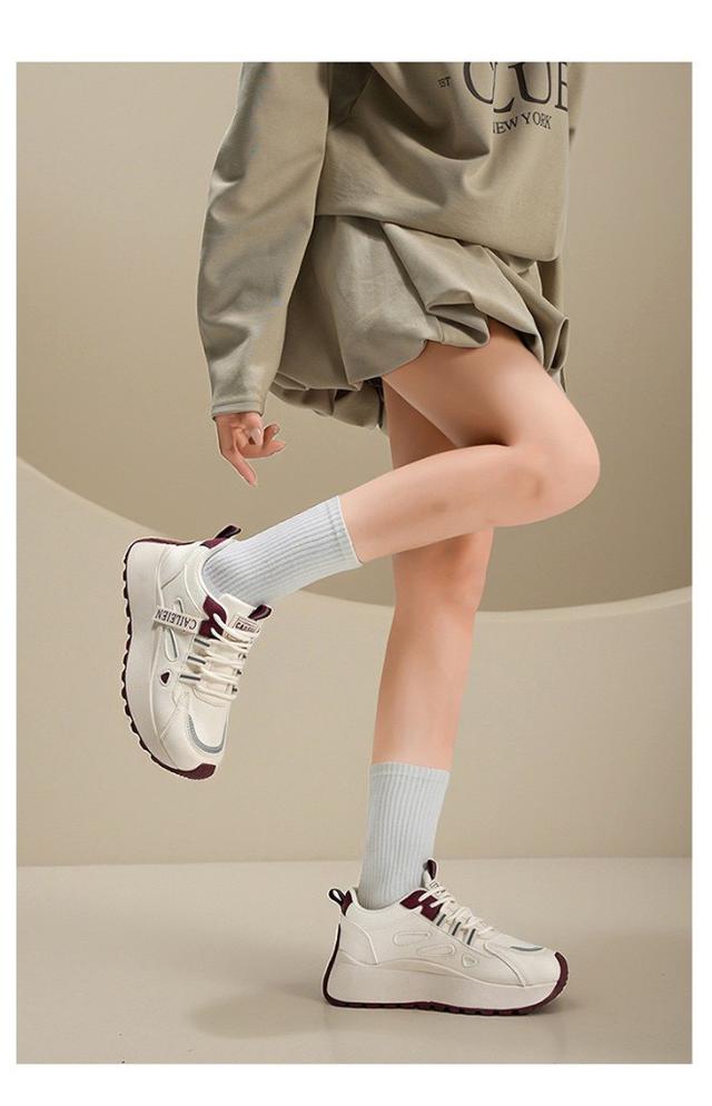 【預購商品】【0330結單】【批發】百搭透氣增高老爹鞋 260327-08