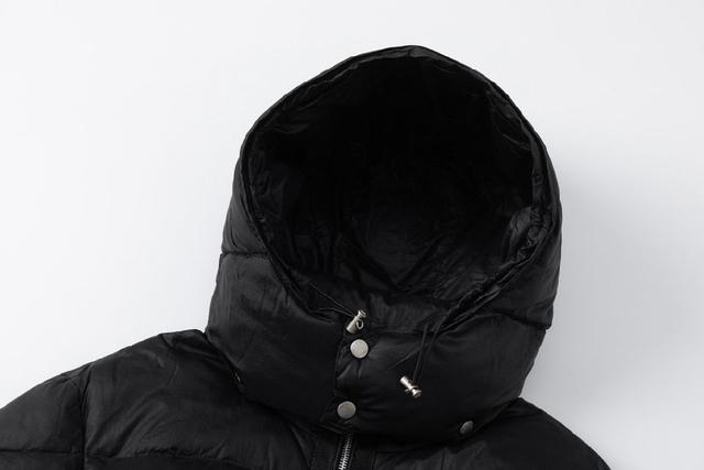 西太后女款可脱袖连帽羽绒服