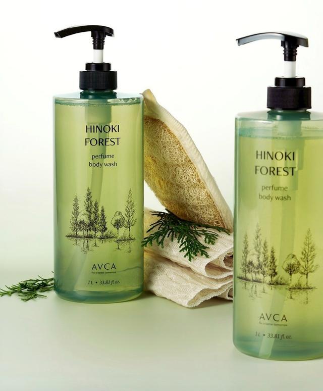 預購 韓國 AVCA 檜木森林香氛沐浴乳1000ml-8/12號中午12點結單