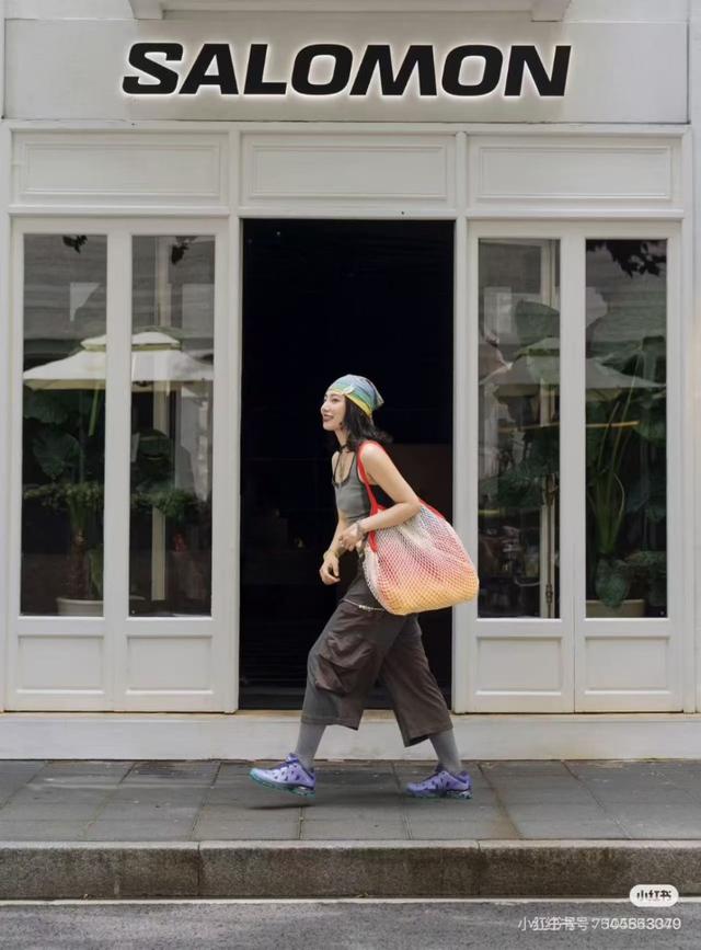 #國外限定法國🇫🇷 Salomon mesh tote bag漁網帆布袋#限量有單就下