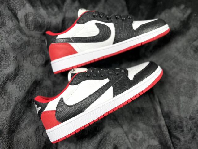 Rare Customized Air Jordan 1 TS低帮倒勾联名