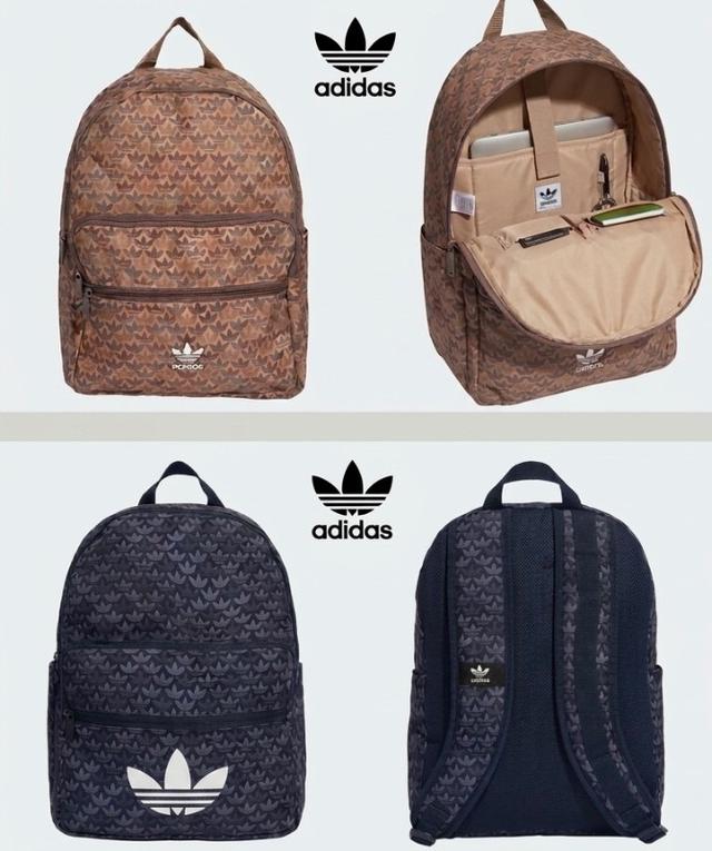 日本 Adidas Monogram 系列三葉草滿版後背包 #限量商品有單就下