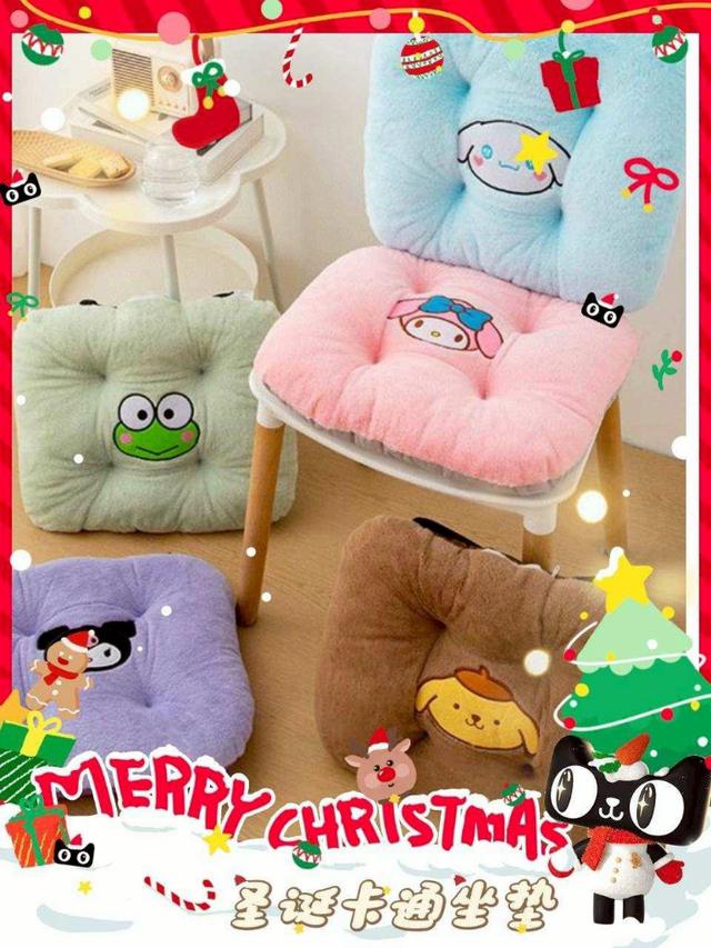 【預購商品】【1102結單】【批發】聖誕🎄氛圍感卡通坐墊 251031-10