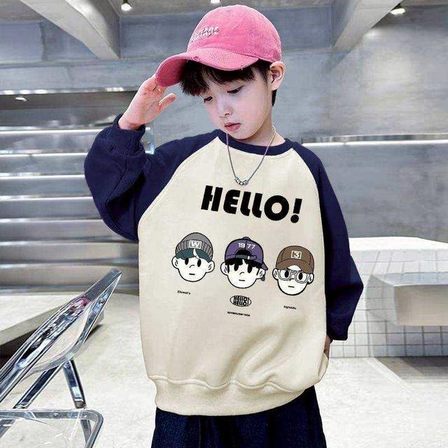 【預購商品】【1102結單】【批發】中大童休閒拚色上衣 251030-01