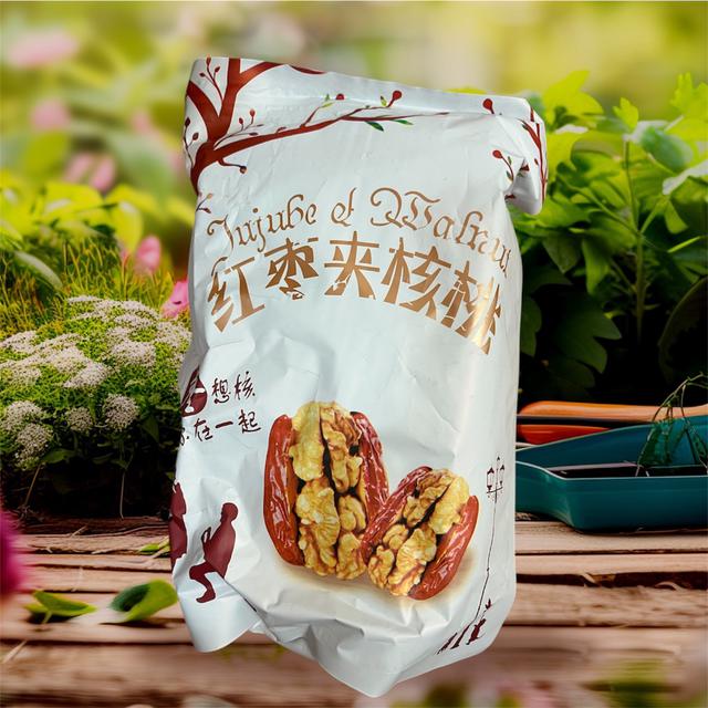 嚴選新疆新鮮大紅棗夾核桃500g-11/4下午三點收單
