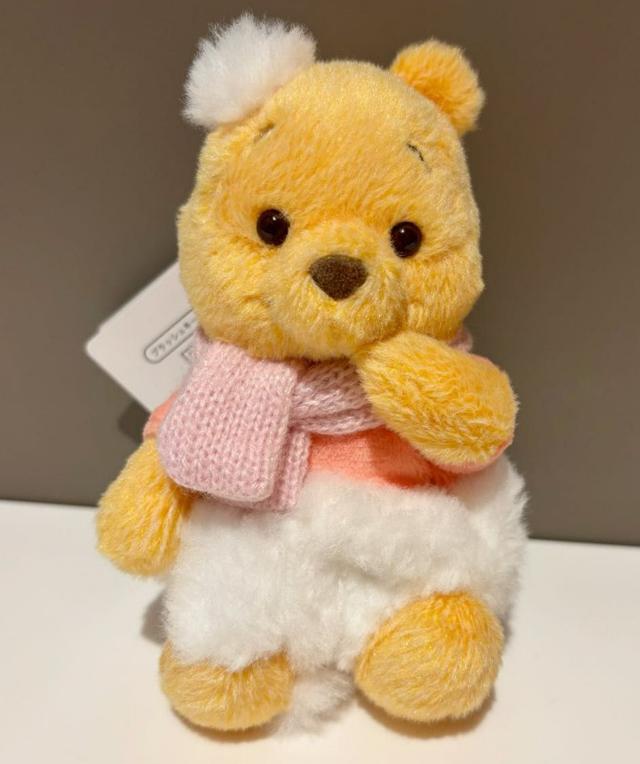 迪士尼冬日限定・圍巾維尼吊飾#11/22#限量有單就下