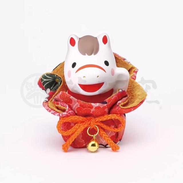 日本正版藥師窯2026新年馬年錦齋福馬（福福）束口袋#隨時結單